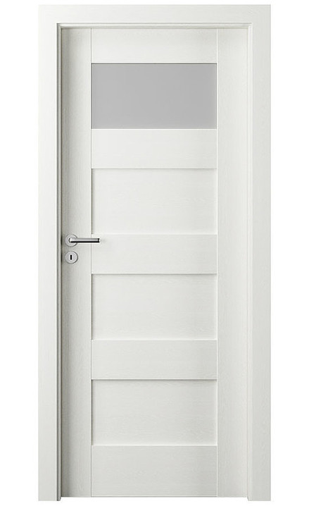 AKCE - Interiérové dveře VERTE PREMIUM A1 Portasynchro 3D WENGE WHITE