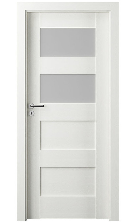 AKCE - Interiérové dveře VERTE PREMIUM A2 Portasynchro 3D WENGE WHITE
