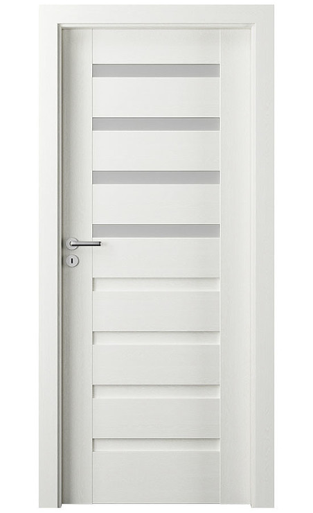 AKCE - Interiérové dveře VERTE PREMIUM D4 Portasynchro 3D WENGE WHITE