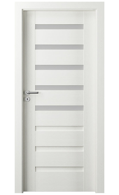 AKCE - Interiérové dveře VERTE PREMIUM D5 Portasynchro 3D WENGE WHITE