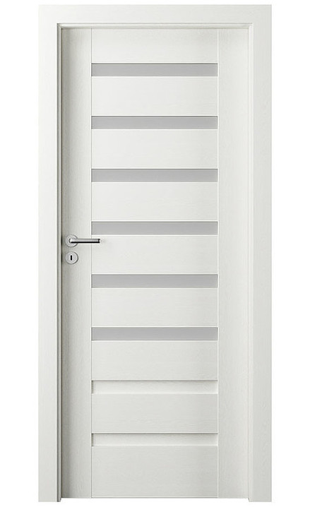 AKCE - Interiérové dveře VERTE PREMIUM D6 Portasynchro 3D WENGE WHITE