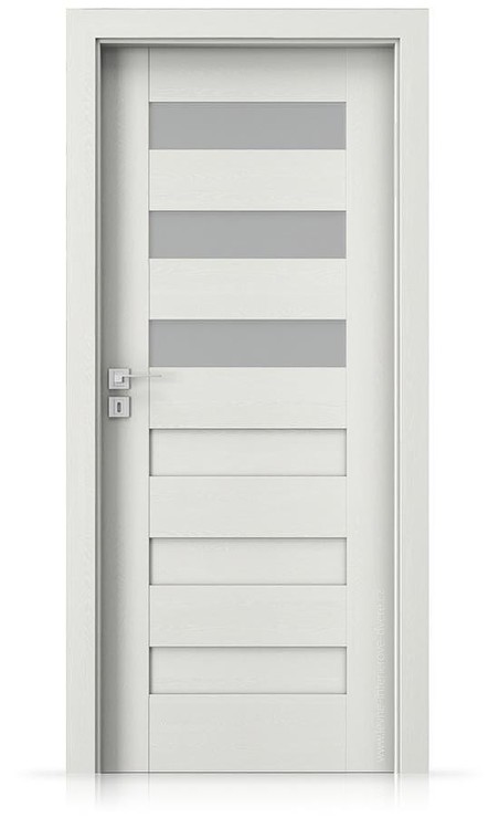 AKCE - Interiérové dveře Porta KONCEPT C.3 Portasynchro 3D WENGE WHITE