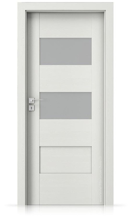 AKCE - Interiérové dveře Porta KONCEPT K.2 Portasynchro 3D WENGE WHITE