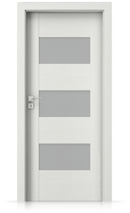 AKCE - Interiérové dveře Porta KONCEPT K.3 Portasynchro 3D WENGE WHITE