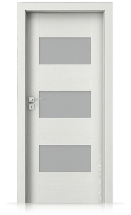 AKCE - Interiérové dveře Porta KONCEPT K.3 Portasynchro 3D WENGE WHITE