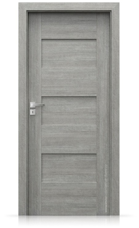 Interiérové dveře Porta KONCEPT K.0 Portalamino DUB STŘÍBRNÝ