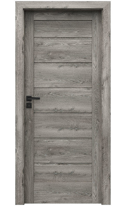 Interiérové dveře Verte HOME J.0 Portaperfect 3D DUB SIBIŘSKÝ