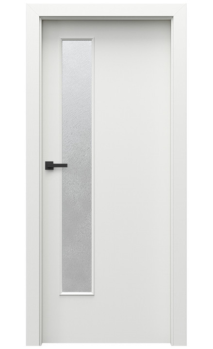 Interiérové dveře MINIMAX L Lak Standard BÍLÝ