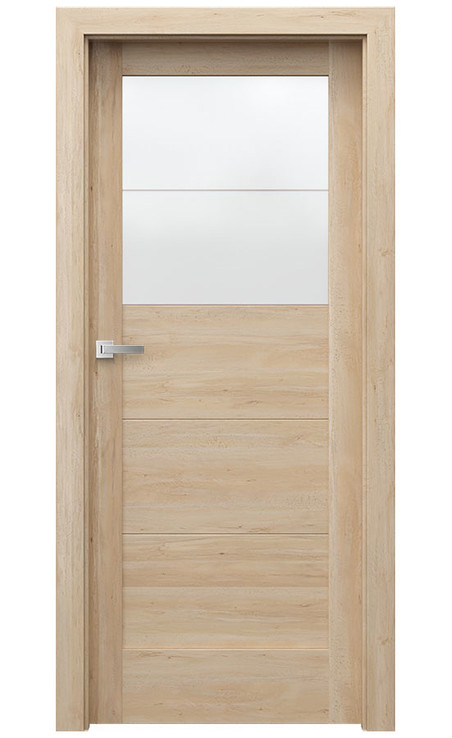 Interiérové dveře Verte HOME B.2 Portaperfect 3D BUK SKANDINÁVSKÝ