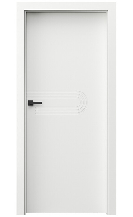 Interiérové dveře Porta ART DECO model 4 Lak UV Premium BÍLÝ