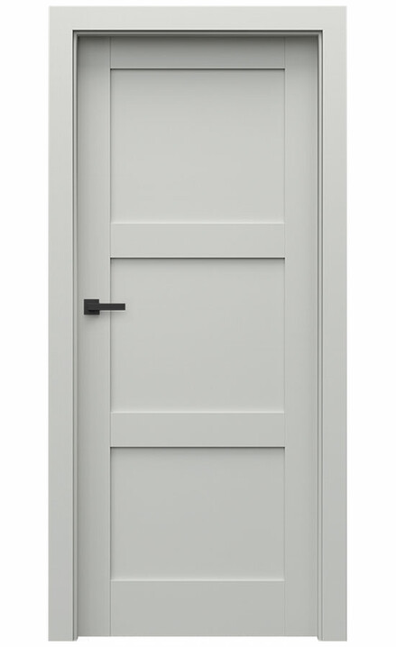 Interiérové dveře Porta GRANDE B.0 Akrylový lak UV ŠEDÝ