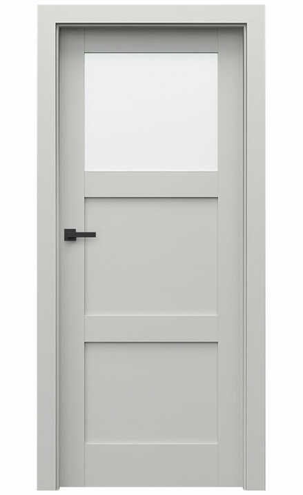 Interiérové dveře Porta GRANDE B.1 Akrylový lak UV ŠEDÝ