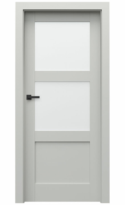Interiérové dveře Porta GRANDE B.2 Akrylový lak UV ŠEDÝ