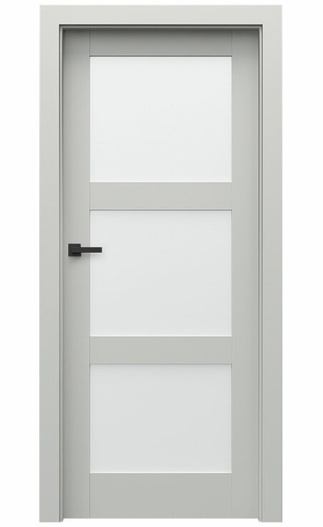 Interiérové dveře Porta GRANDE B.3 Akrylový lak UV ŠEDÝ
