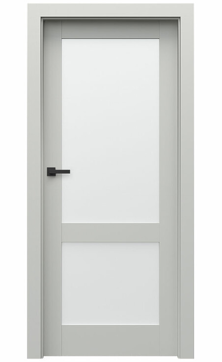 Interiérové dveře Porta GRANDE C.1 Akrylový lak UV ŠEDÝ