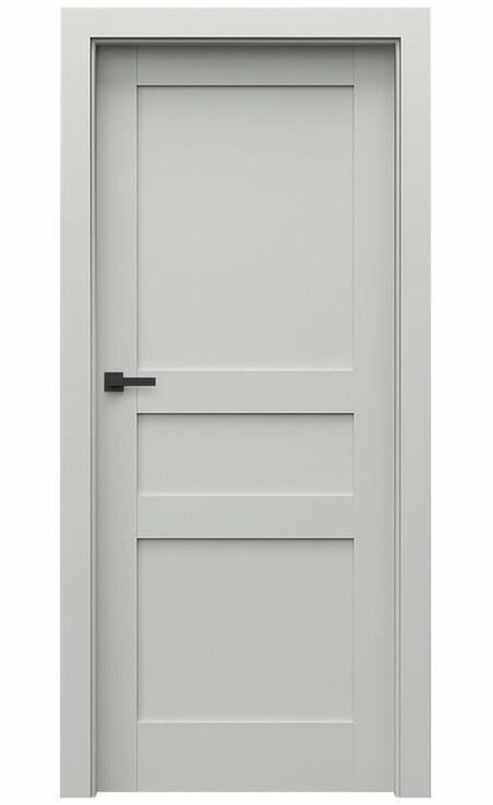 Interiérové dveře Porta GRANDE D.0 Akrylový lak UV ŠEDÝ