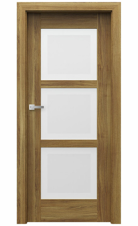 Interiérové dveře Porta INSPIRE B.3 Portasynchro 3D AKÁT MEDOVÝ