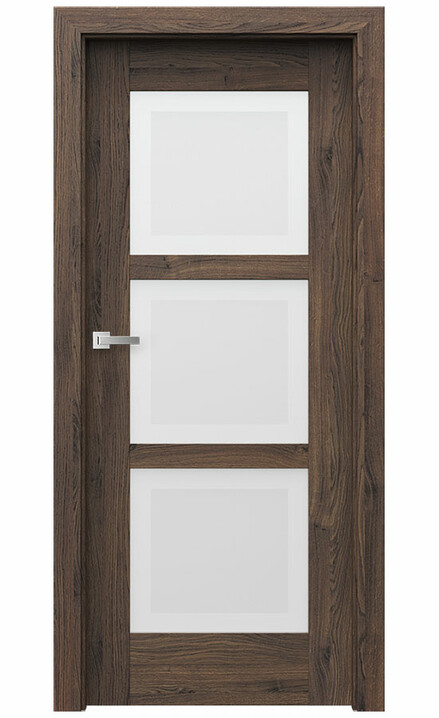 Interiérové dveře Porta INSPIRE B.3 Portasynchro 3D DUB ŠARLATOVÝ
