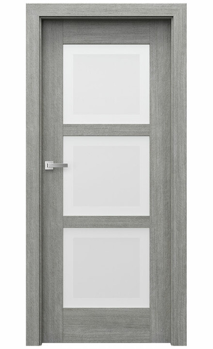 Interiérové dveře Porta INSPIRE B.3 Portalamino DUB STŘÍBŘITÝ