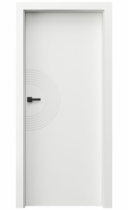 Interiérové dveře Porta ART DECO model 2 Lak UV Extra Plus BÍLÝ
