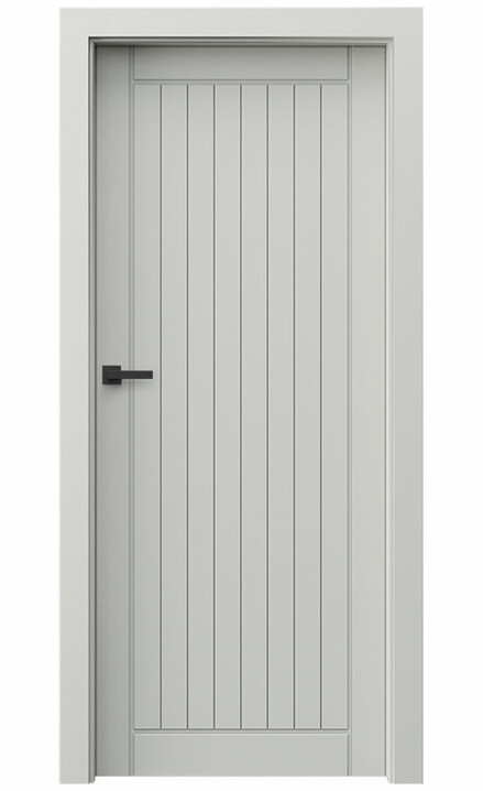 Interiérové dveře Porta OSLO 1 Lak UV Extra Plus ŠEDÝ
